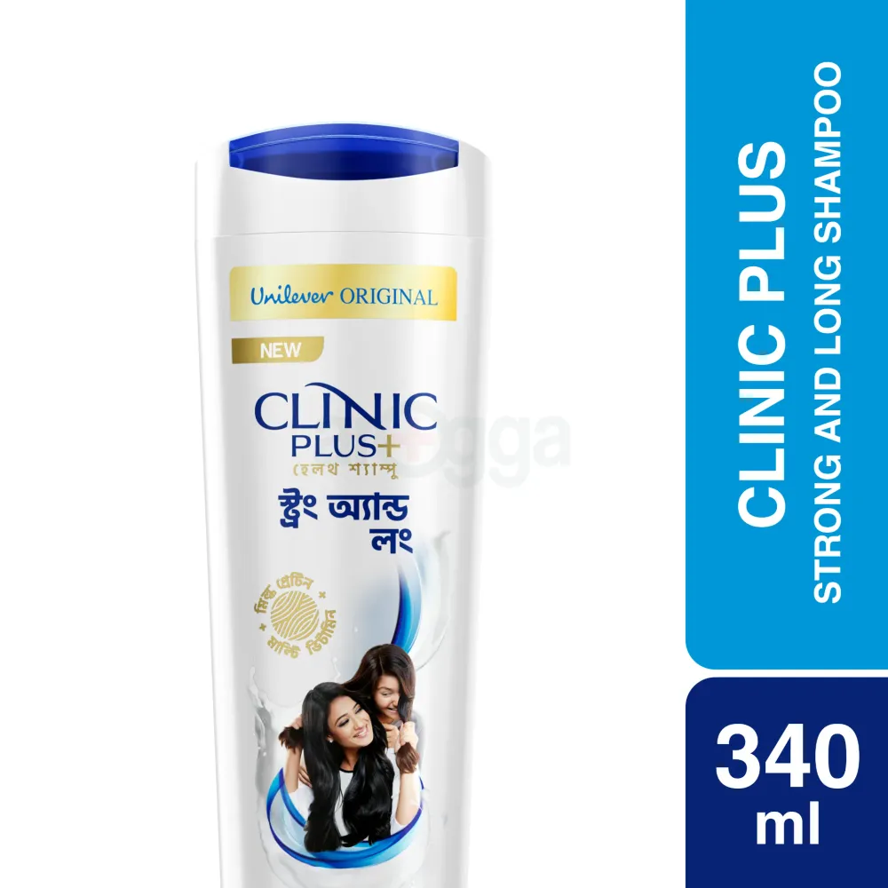 Clinic Plus Shampoo Strong and Long 340ml  