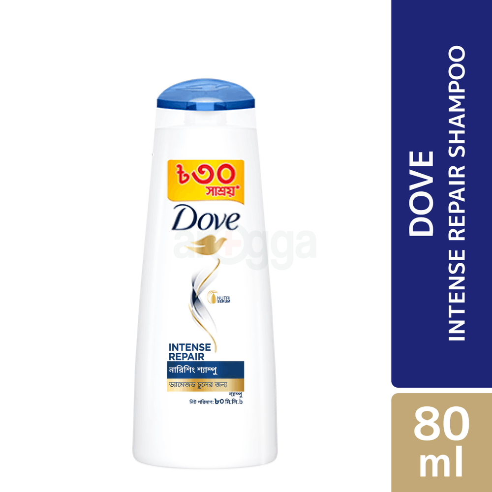 Dove Intense Repair Nourishing Shampoo 80ml  
