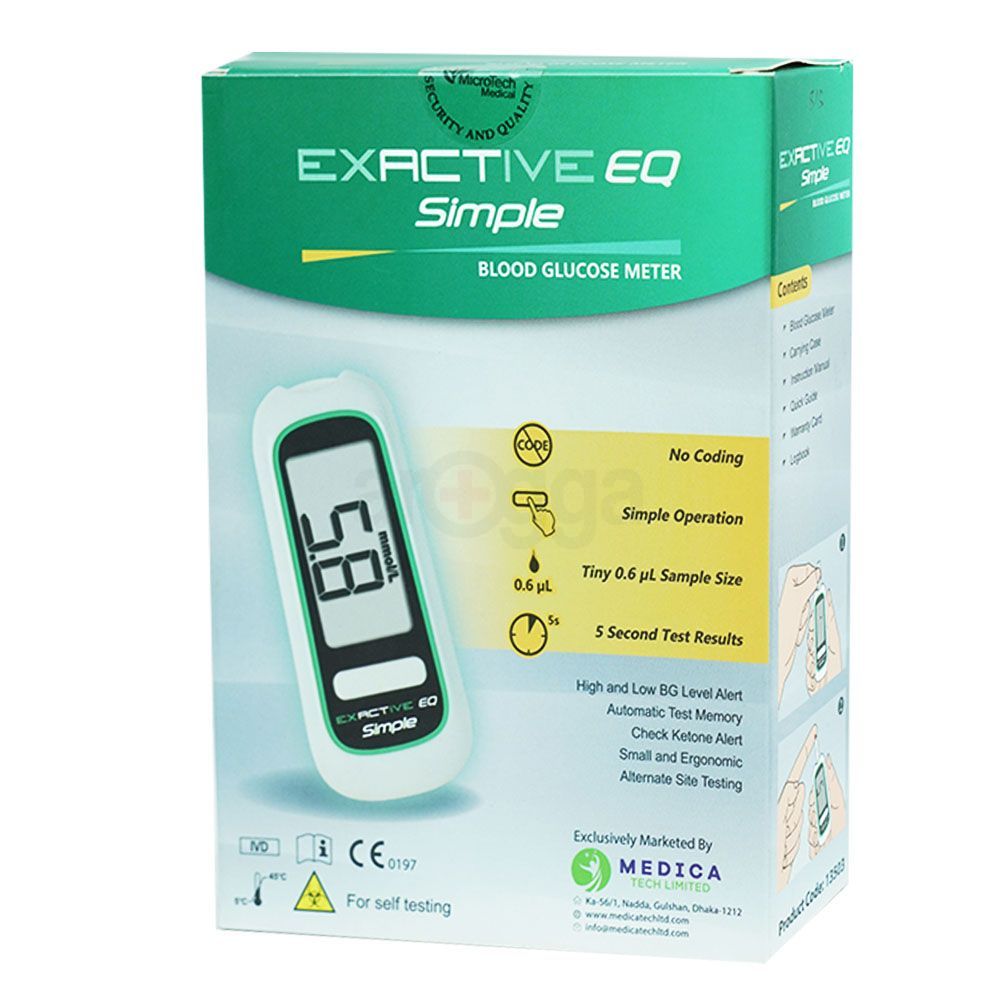 Exactive EQ Simple Blood Glucose Meter (Medica)  