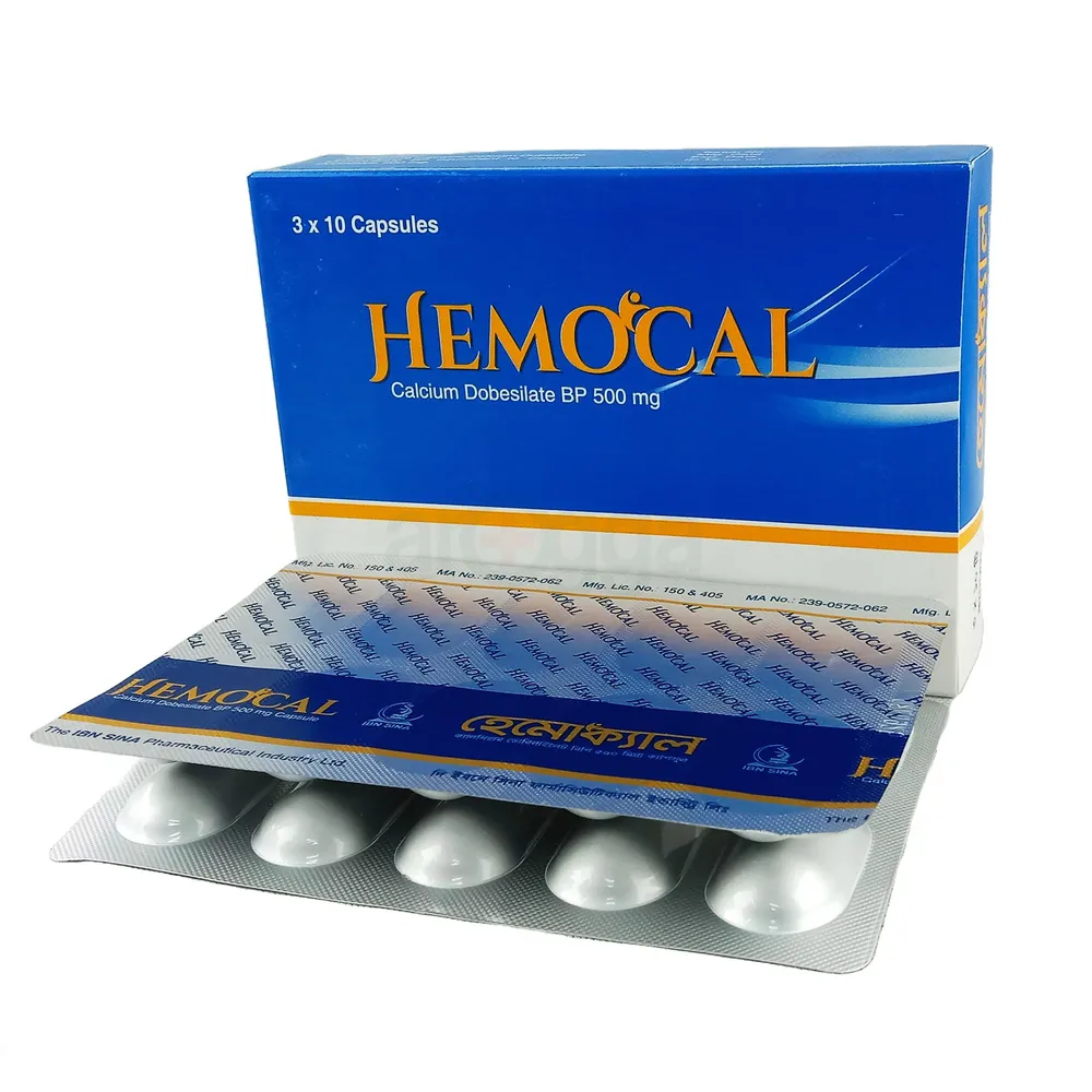 Hemocal 500mg Capsule