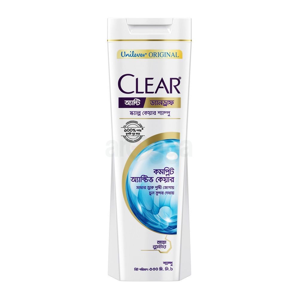 Clear Shampoo Complete Active Care Anti Dandruff 330ml  