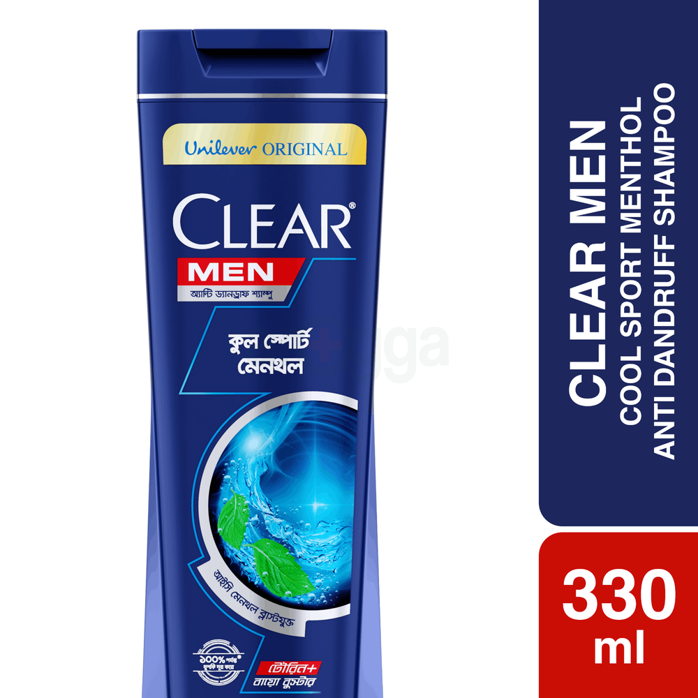 Clear Men Cool Sport Menthol Anti Dandruff Shampoo  