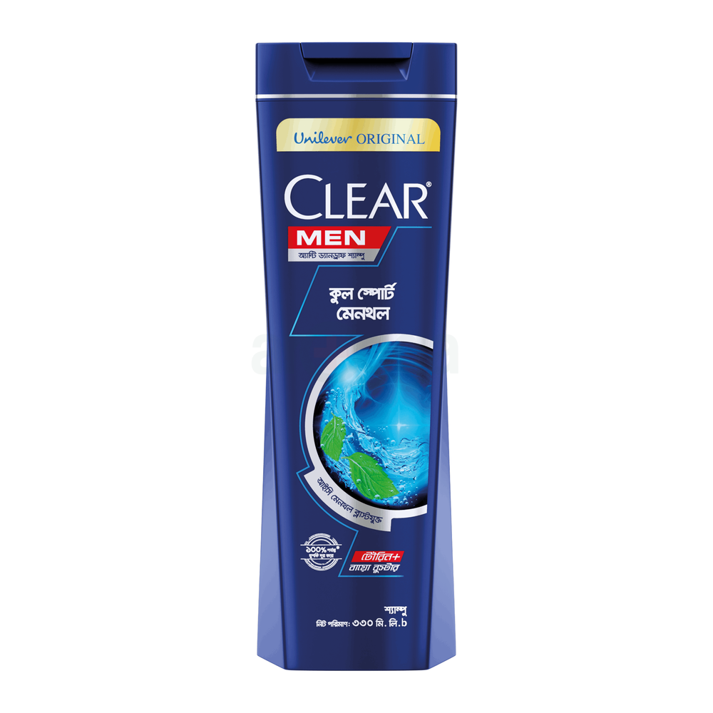 Clear Men Cool Sport Menthol Anti Dandruff Shampoo  