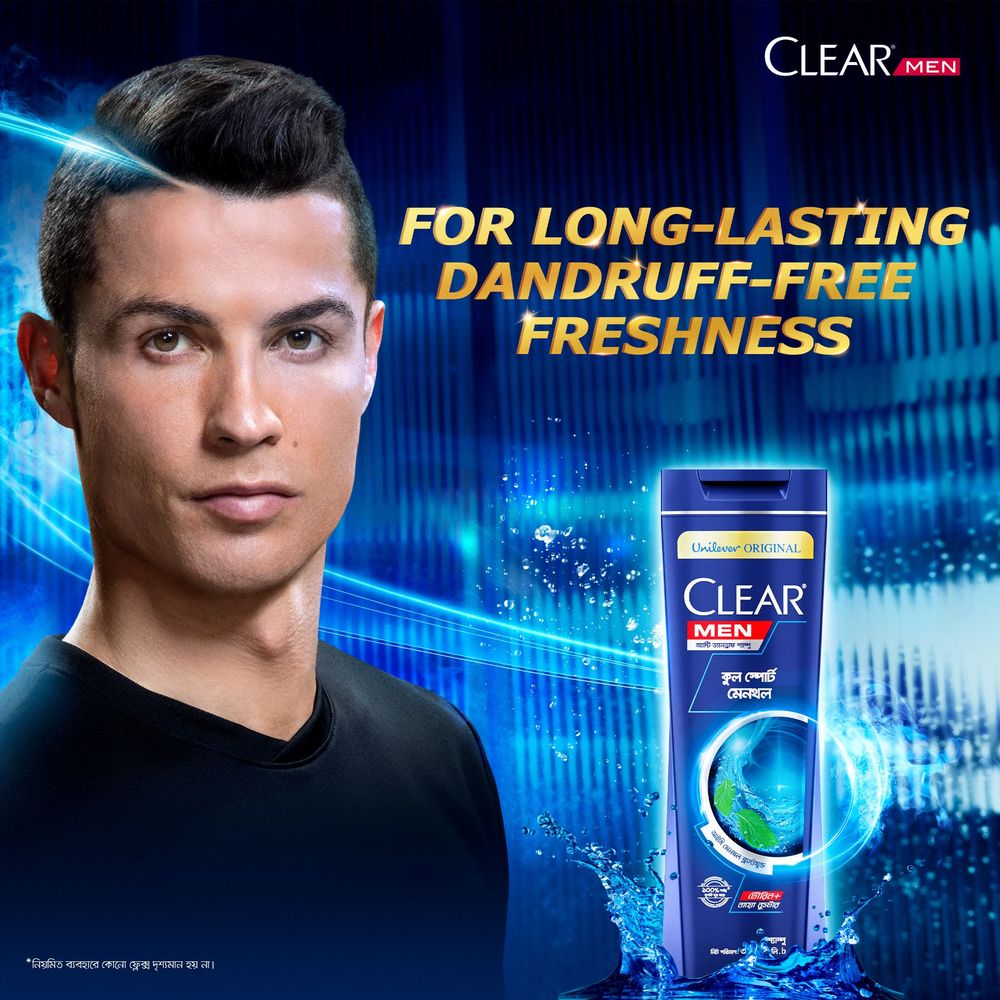 Clear Men Cool Sport Menthol Anti Dandruff Shampoo  