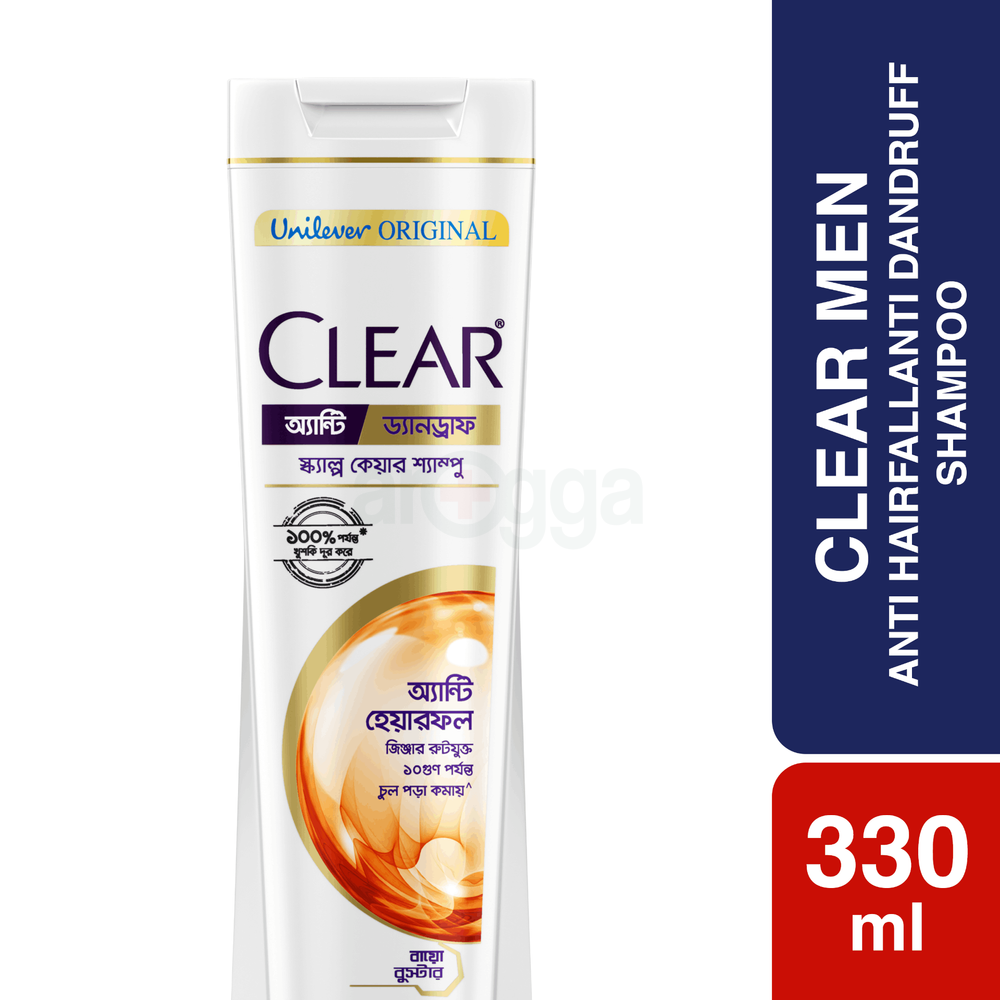 Clear Shampoo Anti Hairfall Anti Dandruff 330ml  