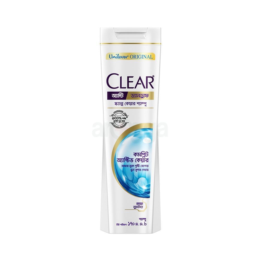 Clear Shampoo Complete Active Care Anti Dandruff 170ml  