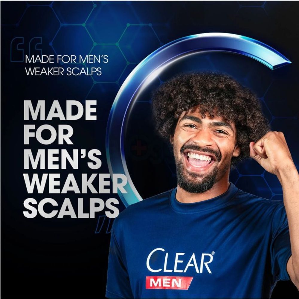 Clear Shampoo Men Cool Sport Menthol Anti Dandruff 170ml  