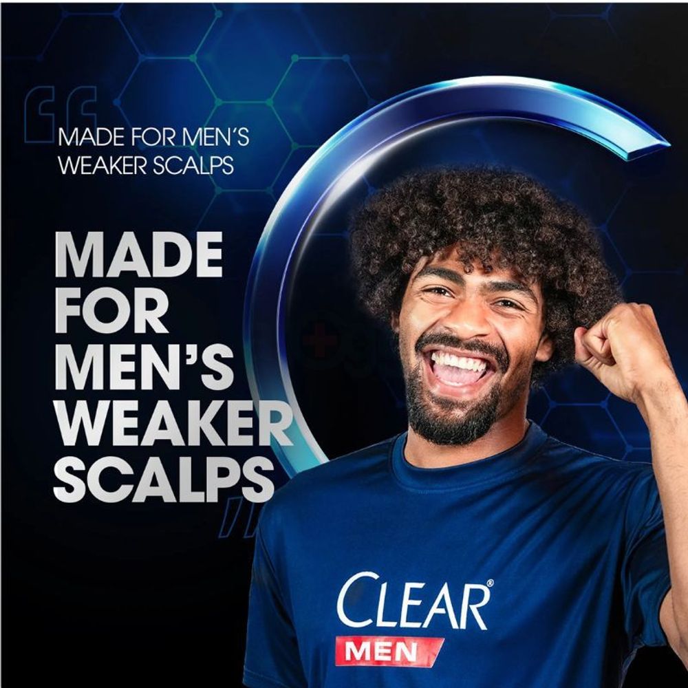 Clear Shampoo Men Cool Sport Menthol Anti Dandruff 170ml  