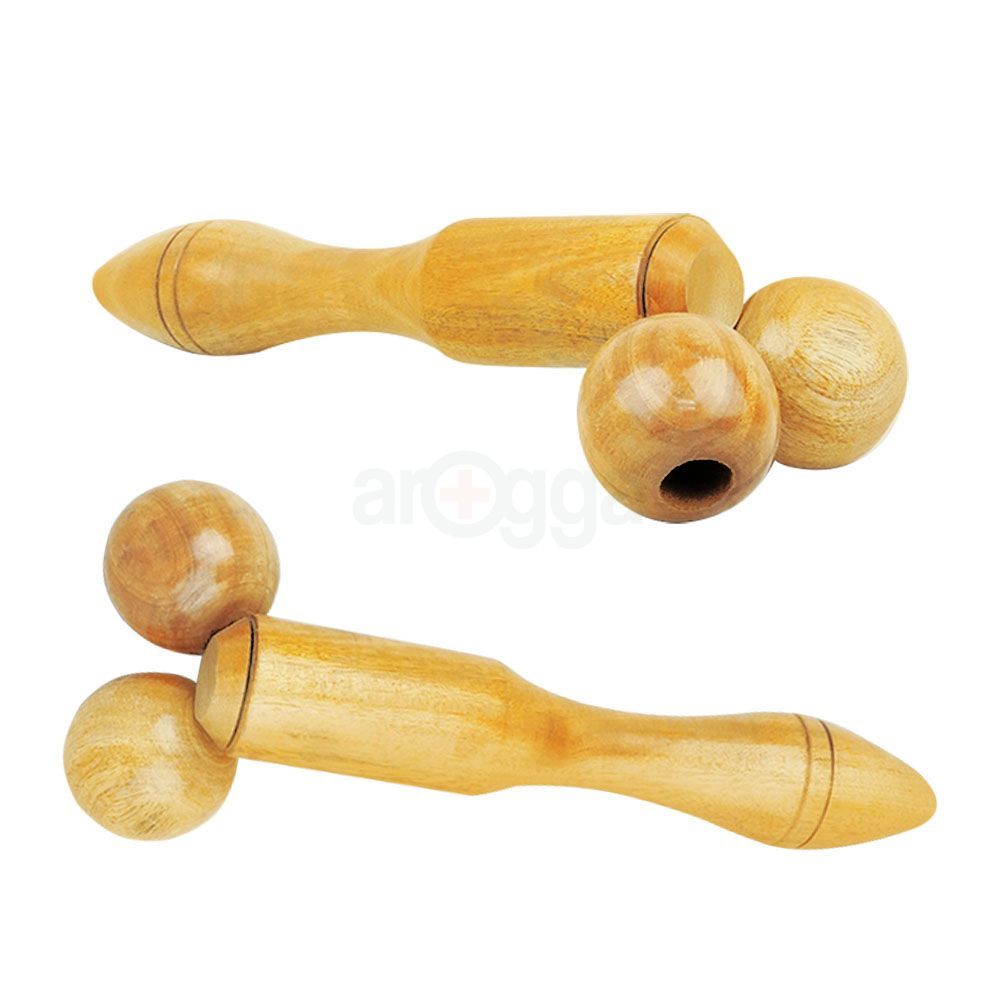 Wooden Thin Face Roller V Face Massager Thin Face Instrument To Double Chin Lean Muscle 3D Massage Ball  