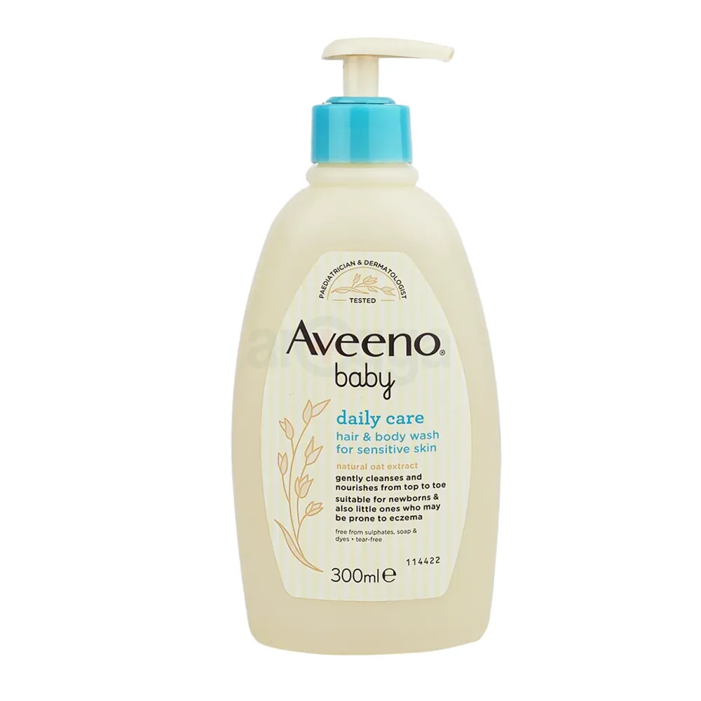 Aveeno Baby Daily Care Hair & Body Wash for Sensitive Skin 300ml  