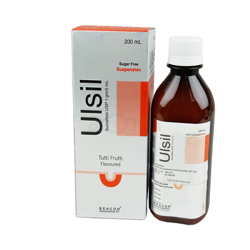 Ulsil 1gm/5ml Suspension