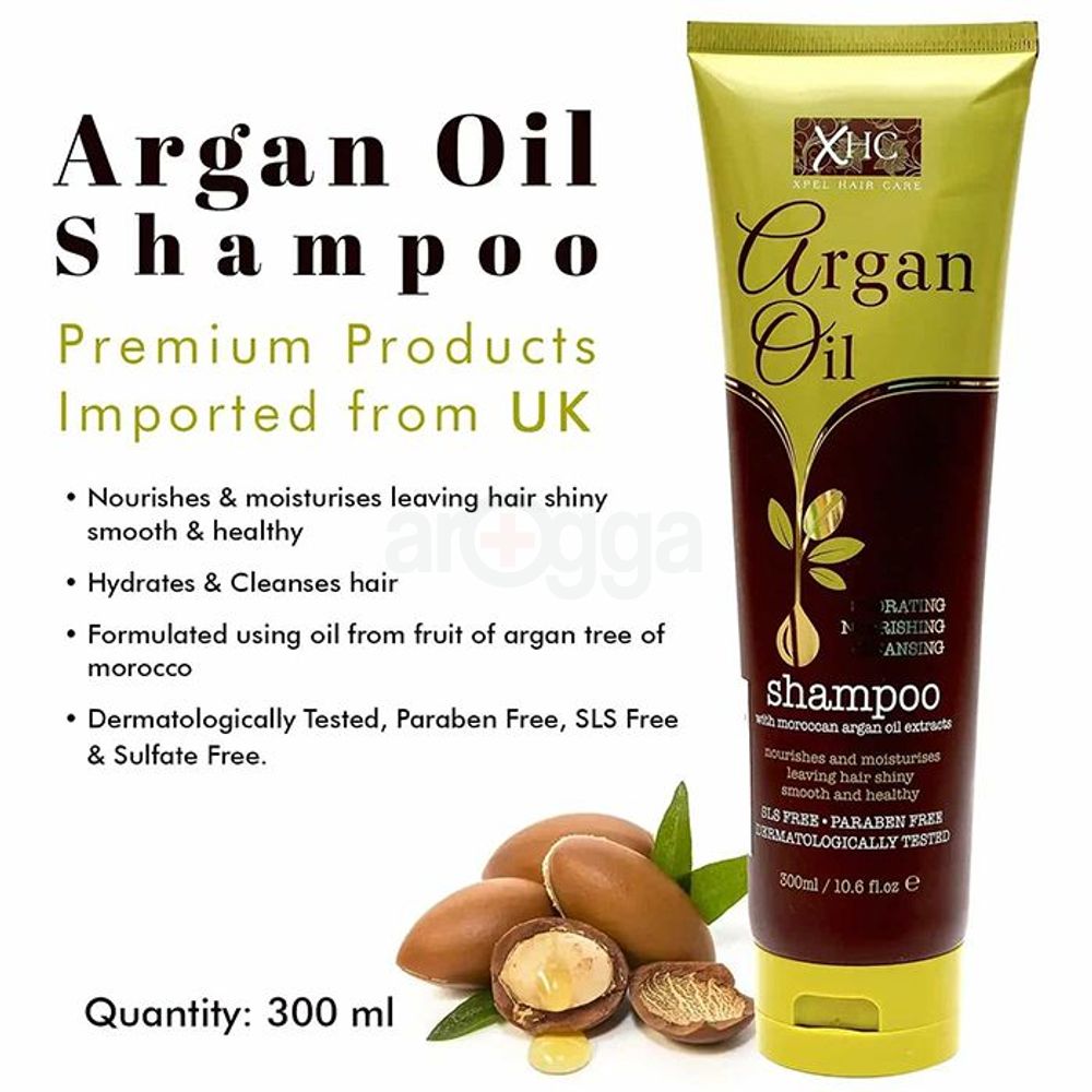 Xpel Argan Oil Shampoo 300ml  