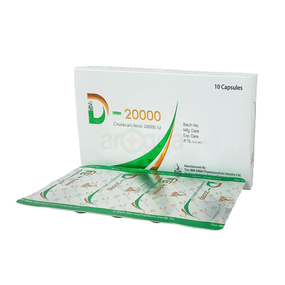 D-20000 20,000IU Capsule