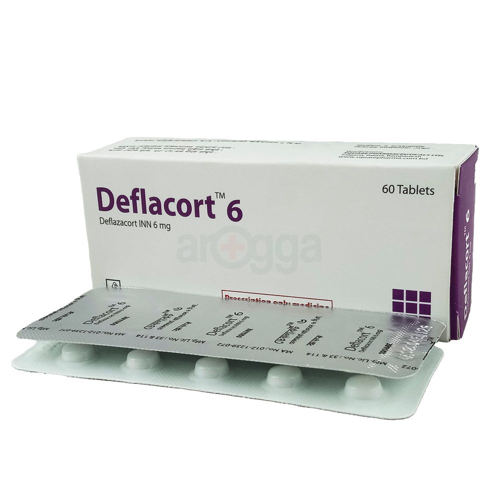 Deflacort 6mg Tablet