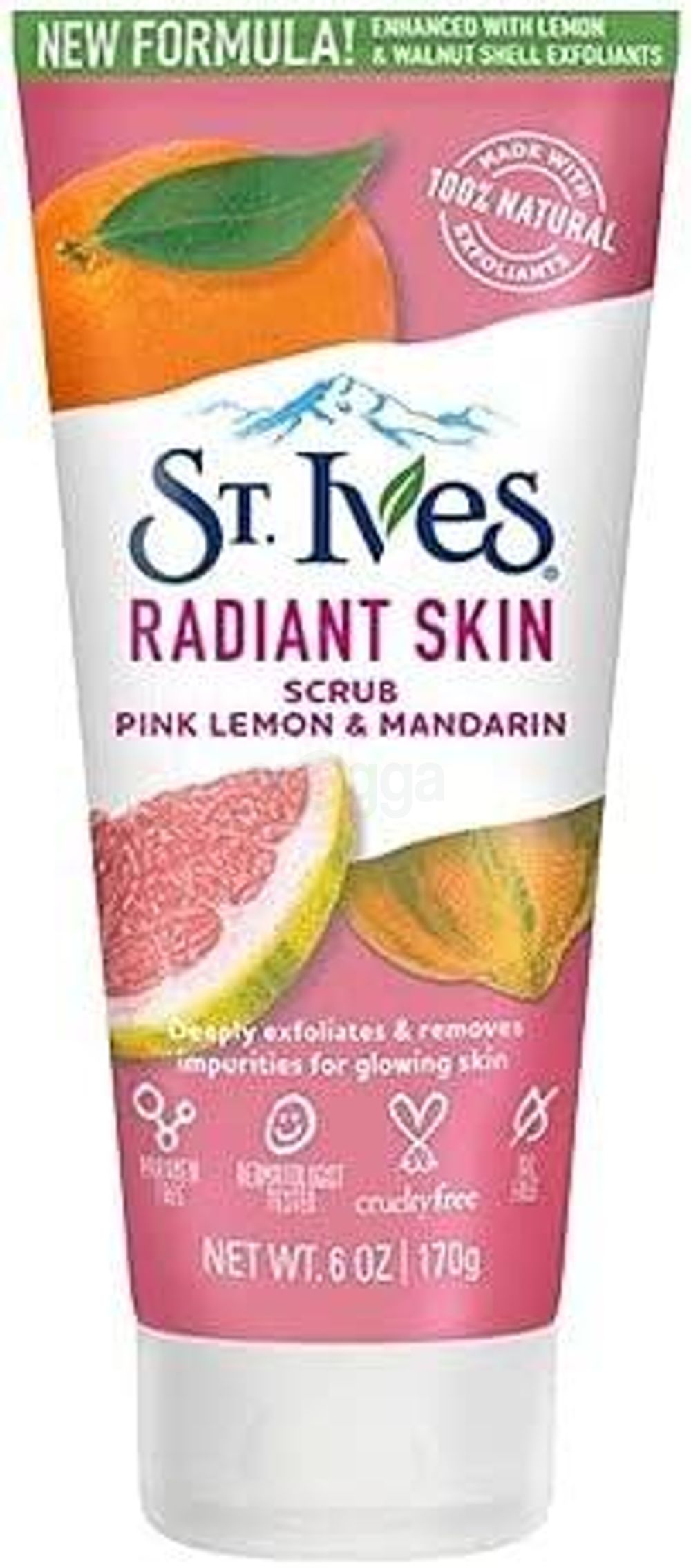 St. Ives Radiant Skin Pink Lemon & Mandarin Orange Scrub  