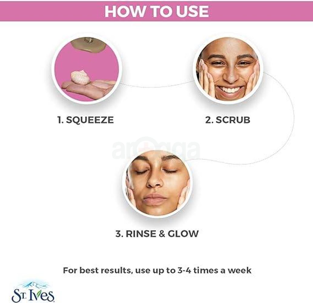 St. Ives Radiant Skin Pink Lemon & Mandarin Orange Scrub  