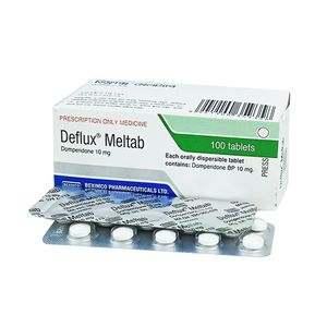 Deflux Meltab Dispersible 10mg Tablet