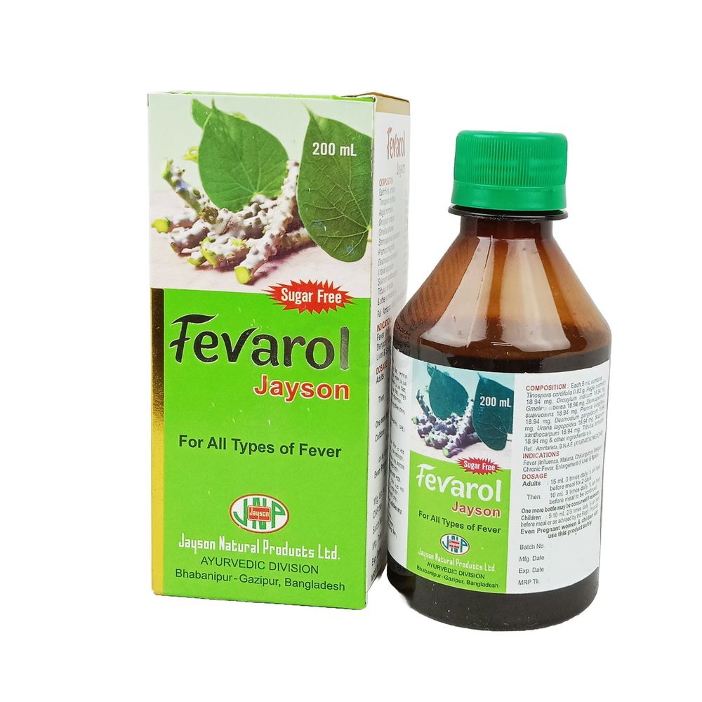 Fevarol Jayson 200ml Syrup