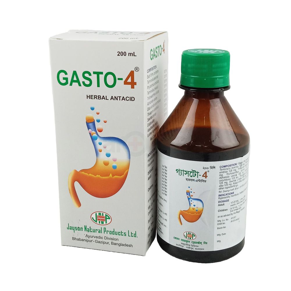 Gasto-4 200ml Syrup