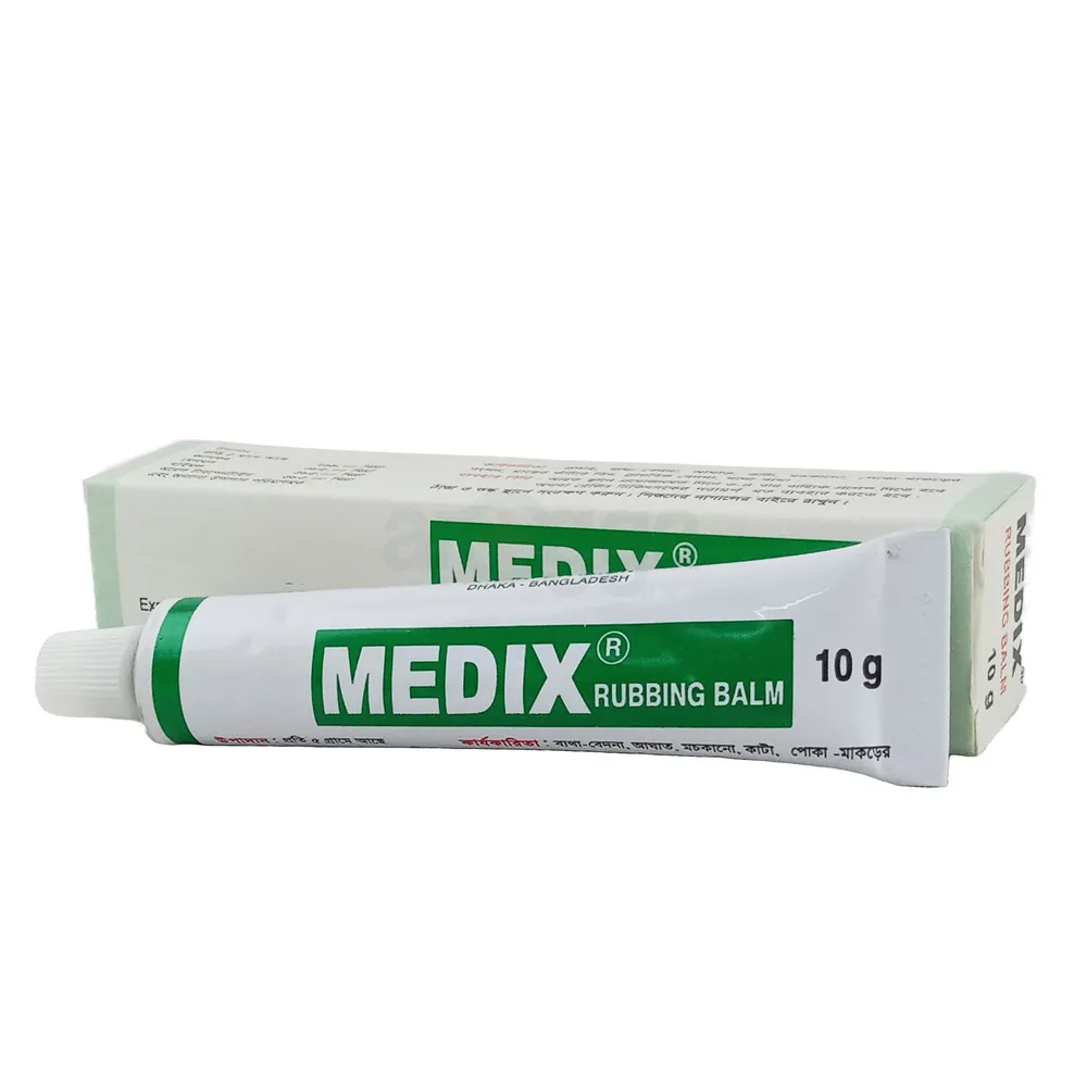 Medix Rubbing Balm 10gm 10gm Balm