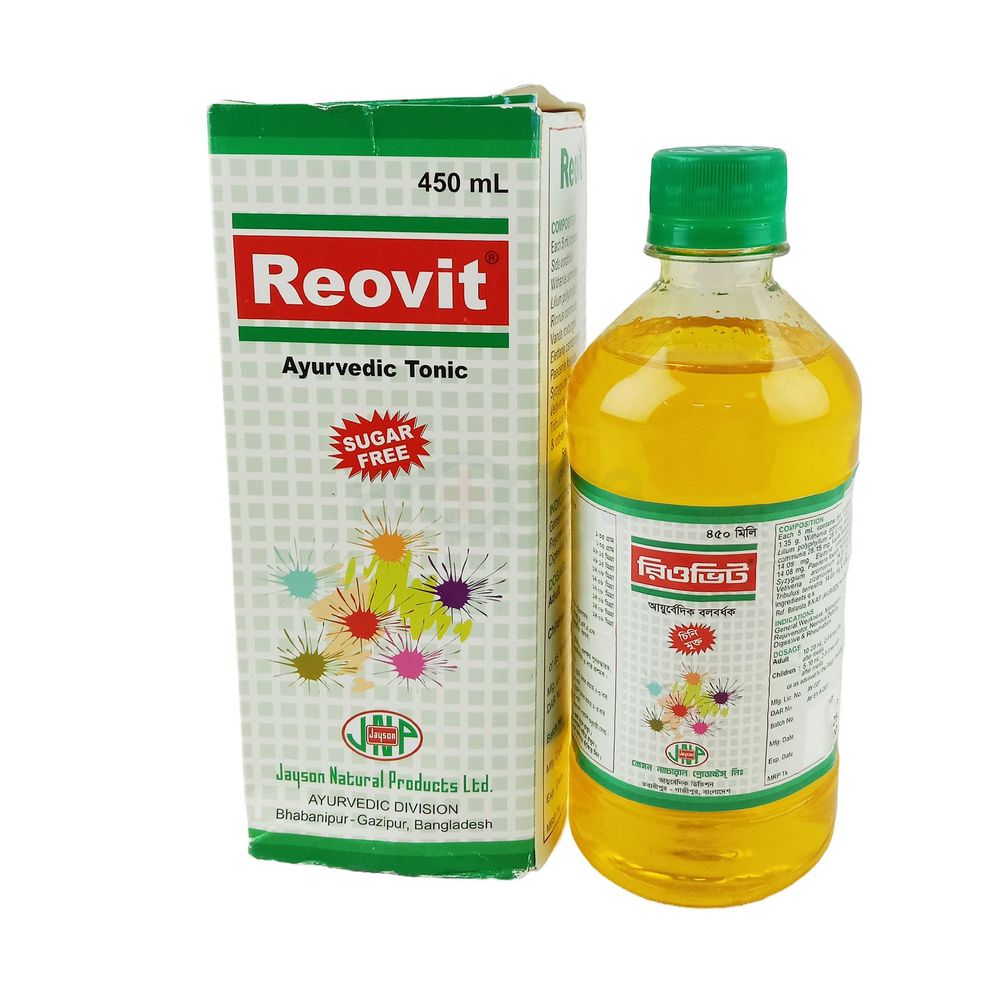 Reovit 450ml Syrup - Arogga Online Pharmacy