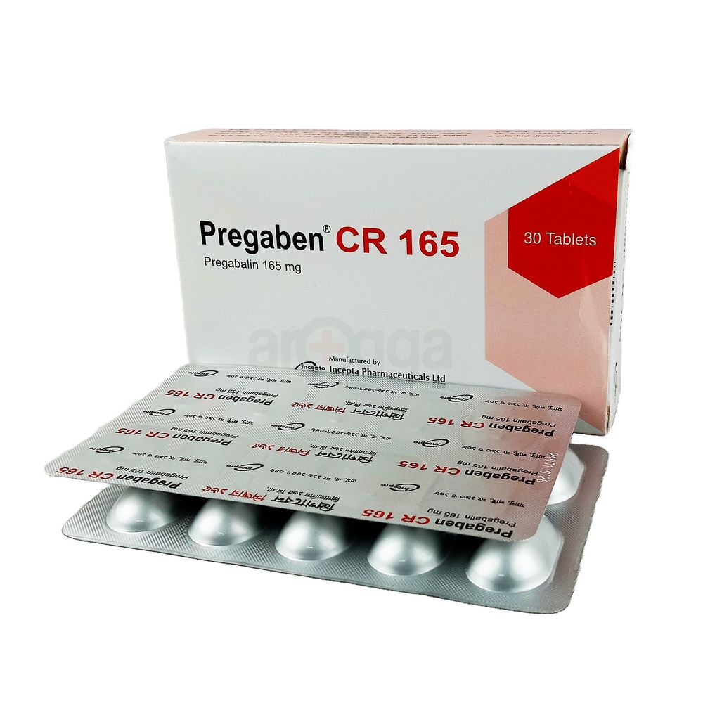 Pregaben  CR 165mg Tablet