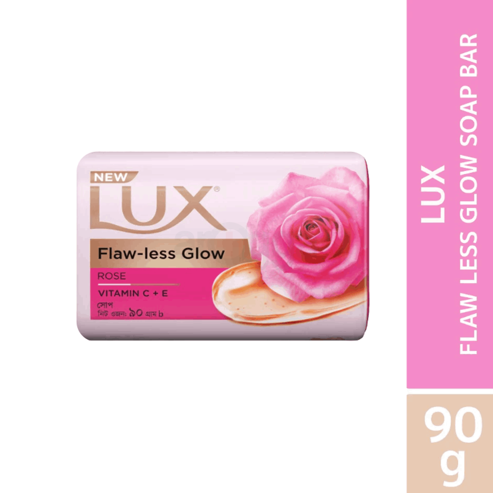 Lux Soap Flaw Less Glow 90gm  