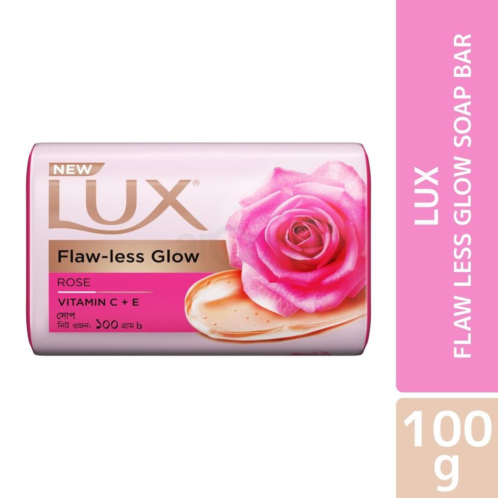 Lux Soap Flaw Less Glow 100gm  