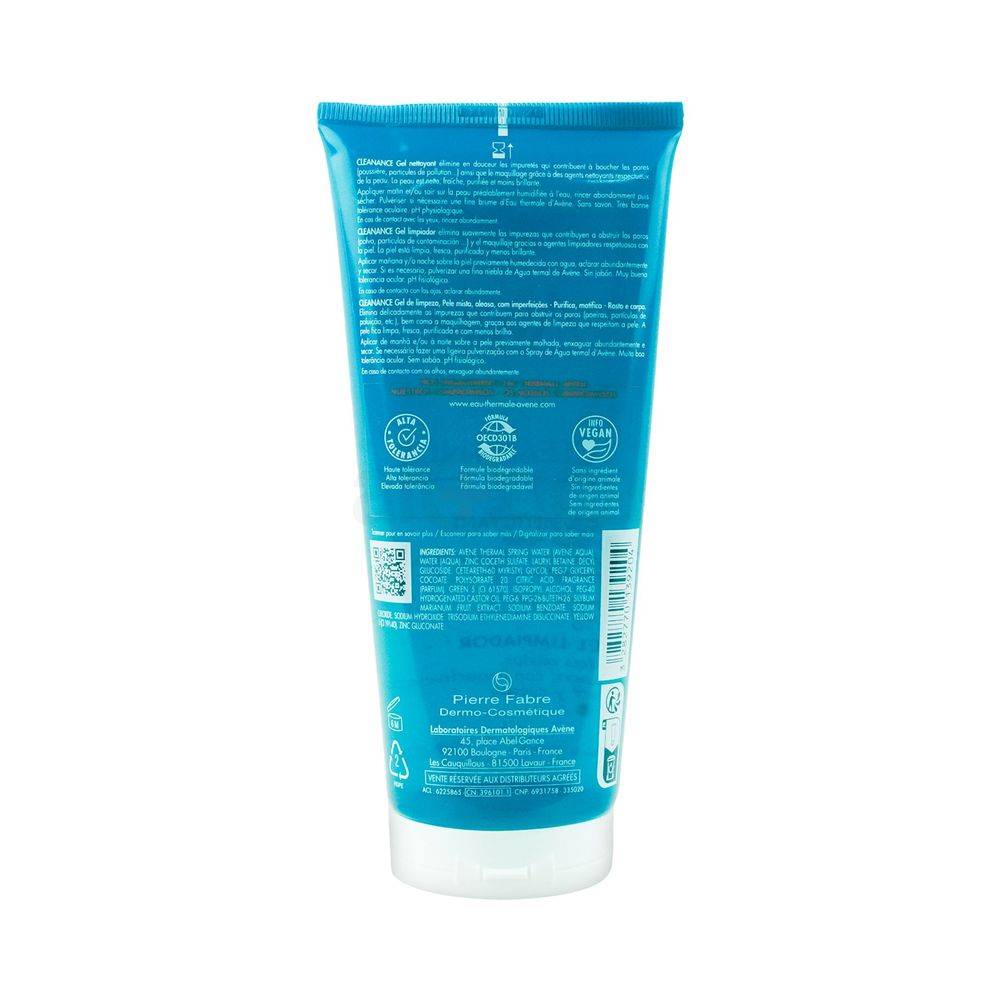 Avène Cleanance Cleansing Gel  
