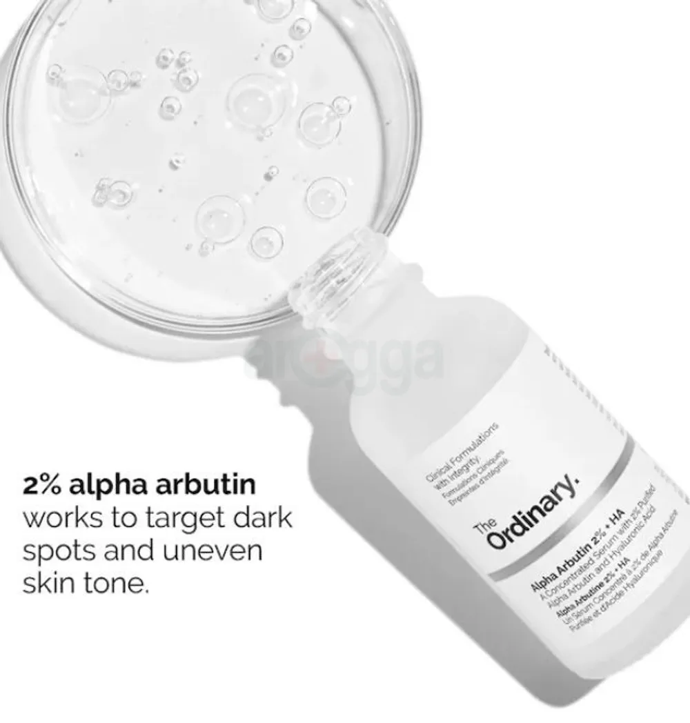 The Ordinary Alpha Arbutin 2% + HA Serum  