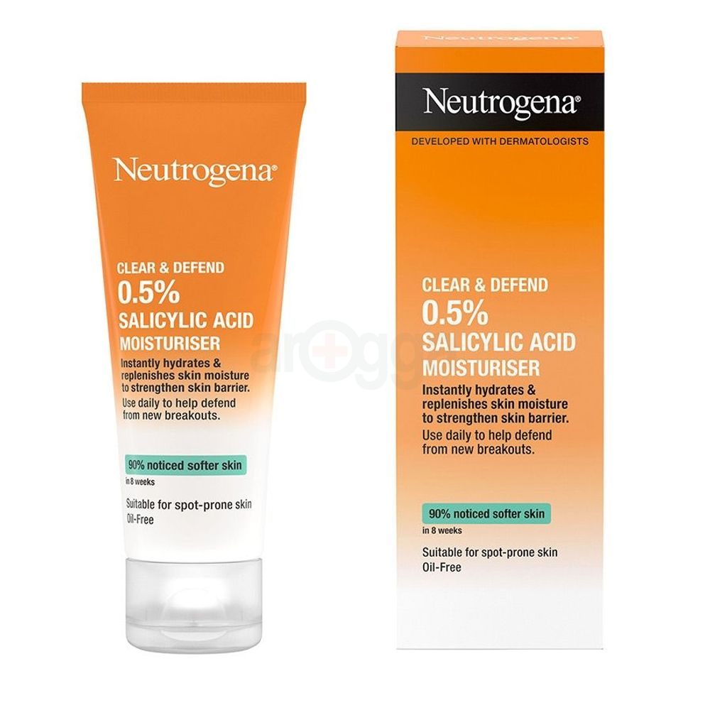Neutrogena Clear & Defend 0.5% Salicylic Acid Oil-free Moisturiser 50ml  
