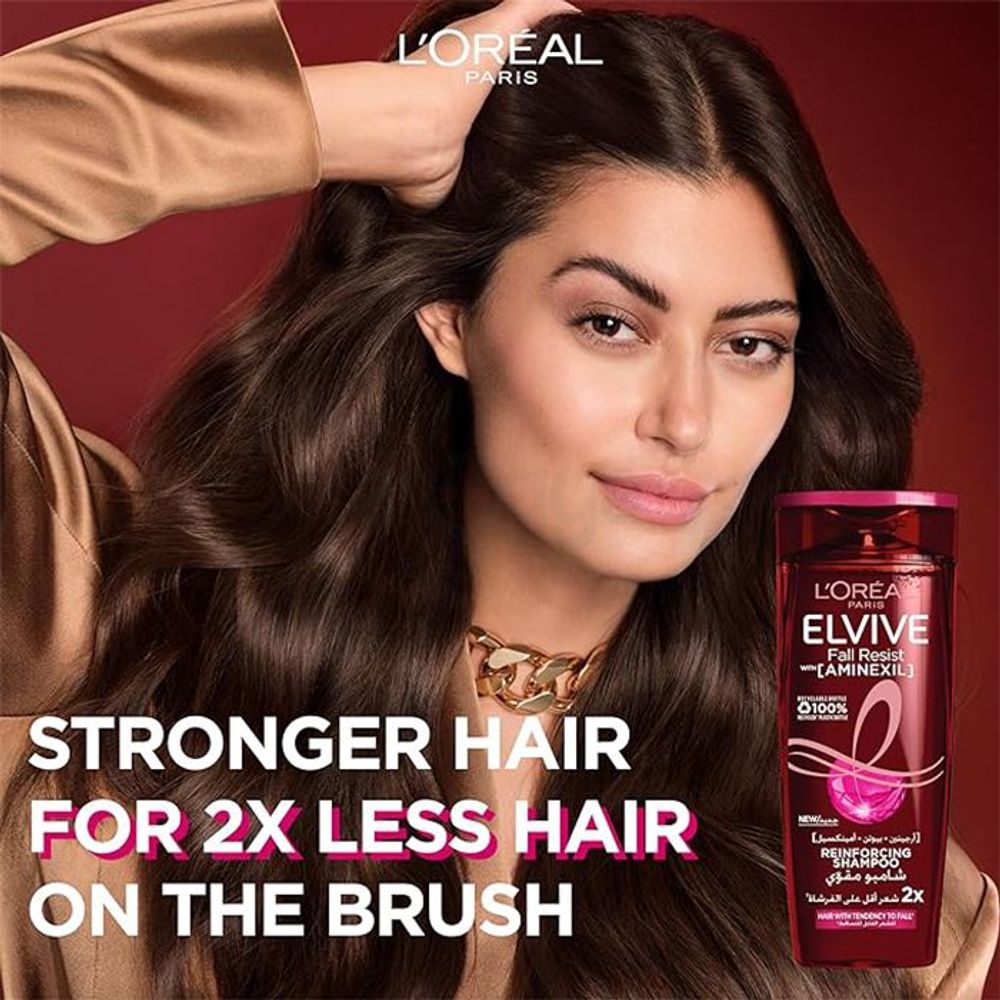 Loreal Paris Elvive Fall Resist Reinforcing Shampoo with Aminexil  