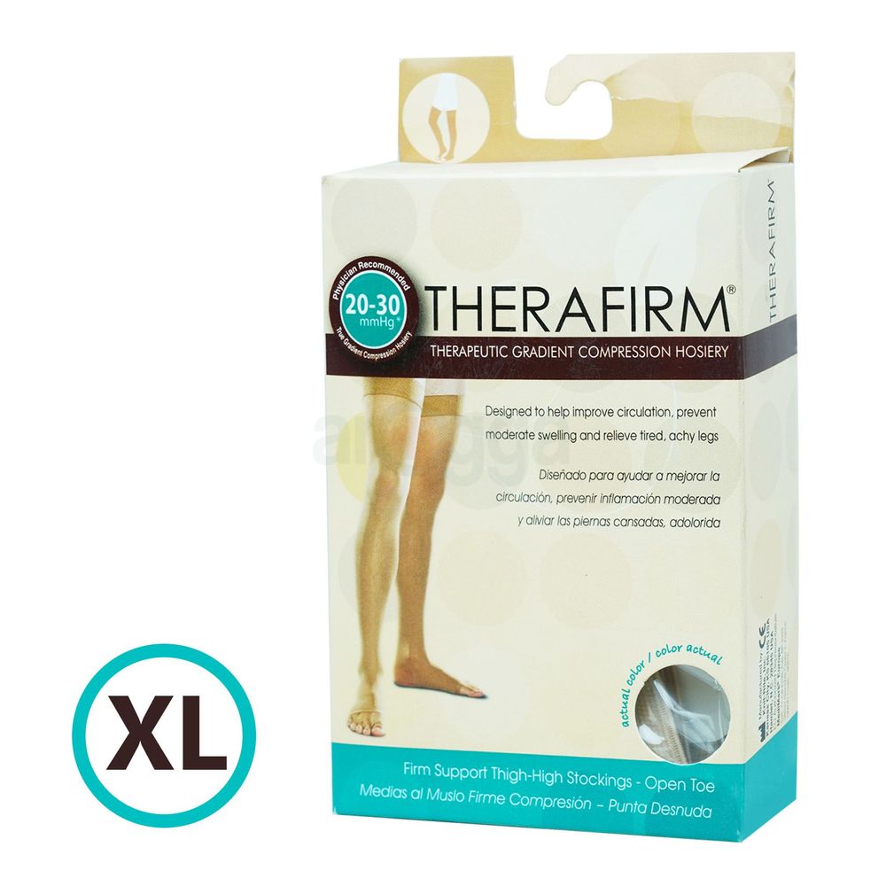 Therafirm Therapeutic Gradient Compression Hosiery-XL  