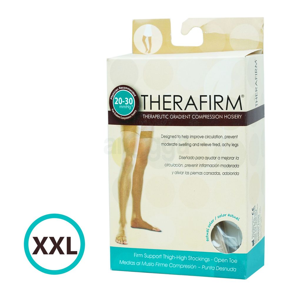 Therafirm Therapeutic Gradient Compression Hosiery-XXL  