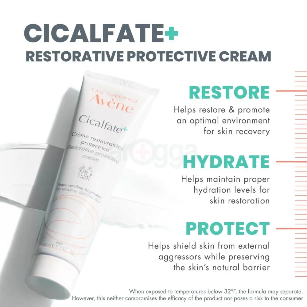 Avène Cicalfate+ Restorative Protective Cream 40ml – Skin Barrier Repair in 48H for  Dry Skin  