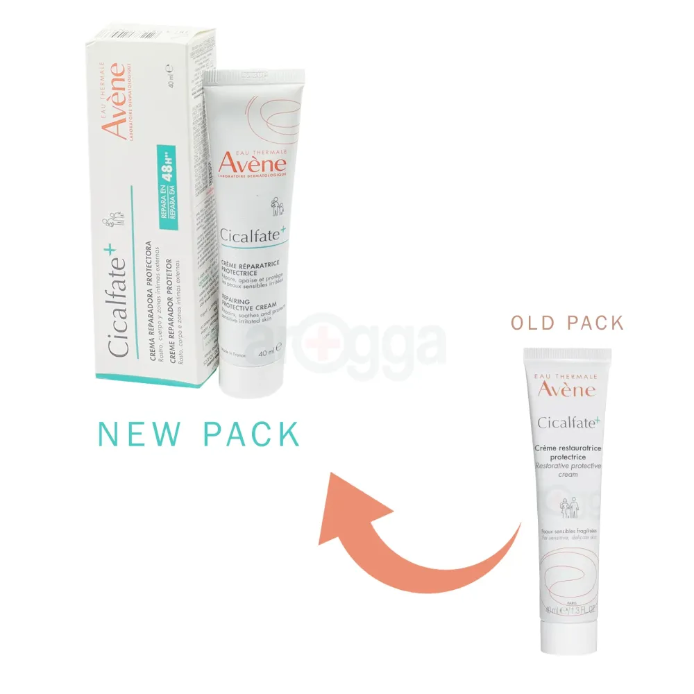 Avène Cicalfate+ Restorative Protective Cream 40ml – Skin Barrier Repair in 48H for  Dry Skin  