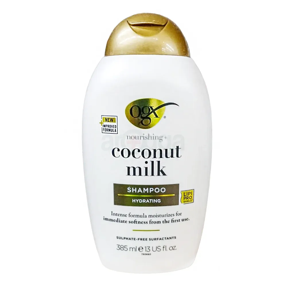 OGX Nourishing Coconut Milk Shampoo 385ml  