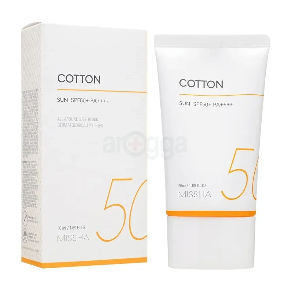 Missha Cotton Sun All Around Safe Block SPF50+ PA++++  