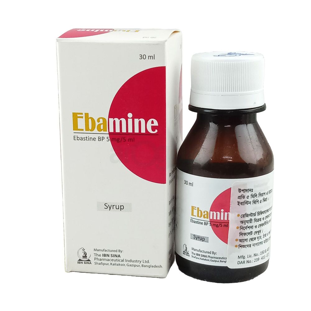 Ebamine 5mg/5ml Syrup