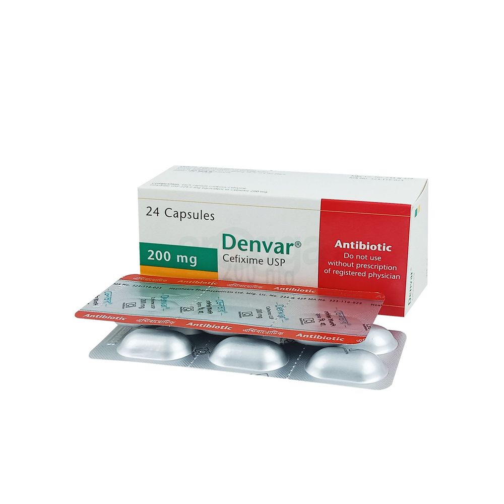 Denvar 200mg Capsule - Arogga Online Pharmacy