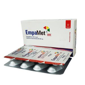 Empamet 5/850 5mg+850mg Tablet