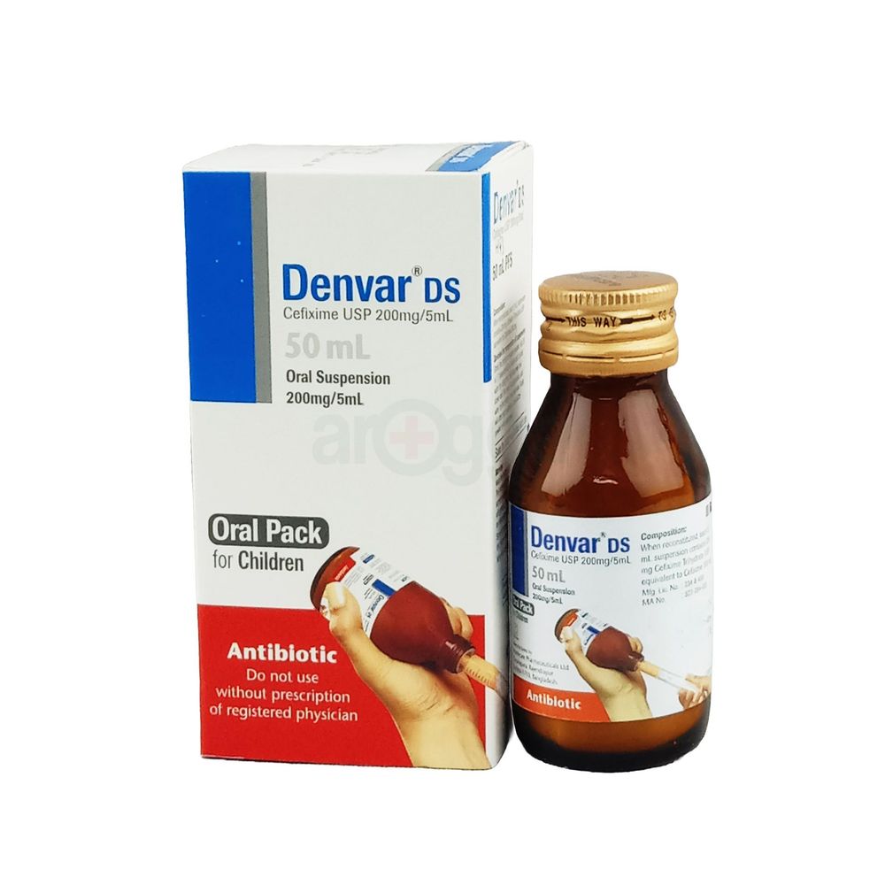 Denvar DS 37.5ml 200mg/5ml Powder for Suspension