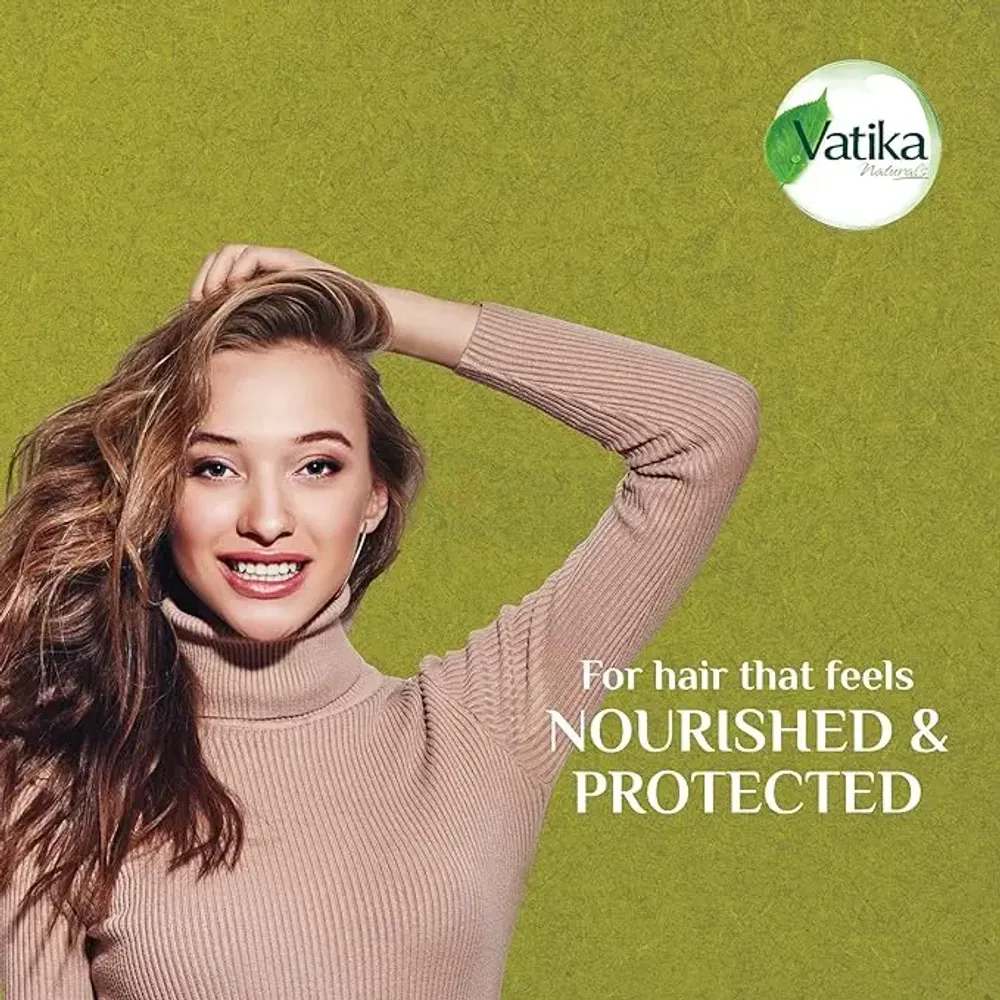 Vatika Naturals Olive Enriched Hair Oil with Vitamins-A, E, F for Hair Nourishment & Protection  