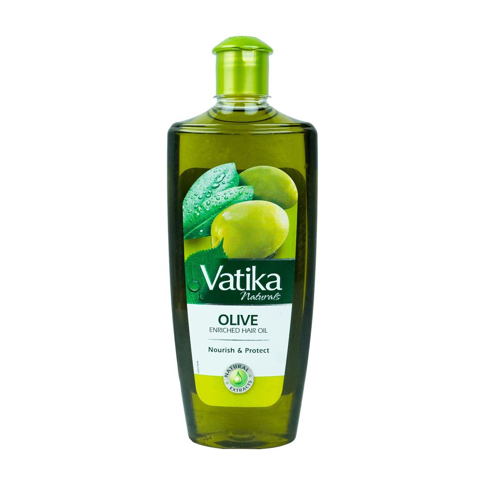 Vatika Naturals Olive Enriched Hair Oil with Vitamins-A, E, F for Hair Nourishment & Protection  