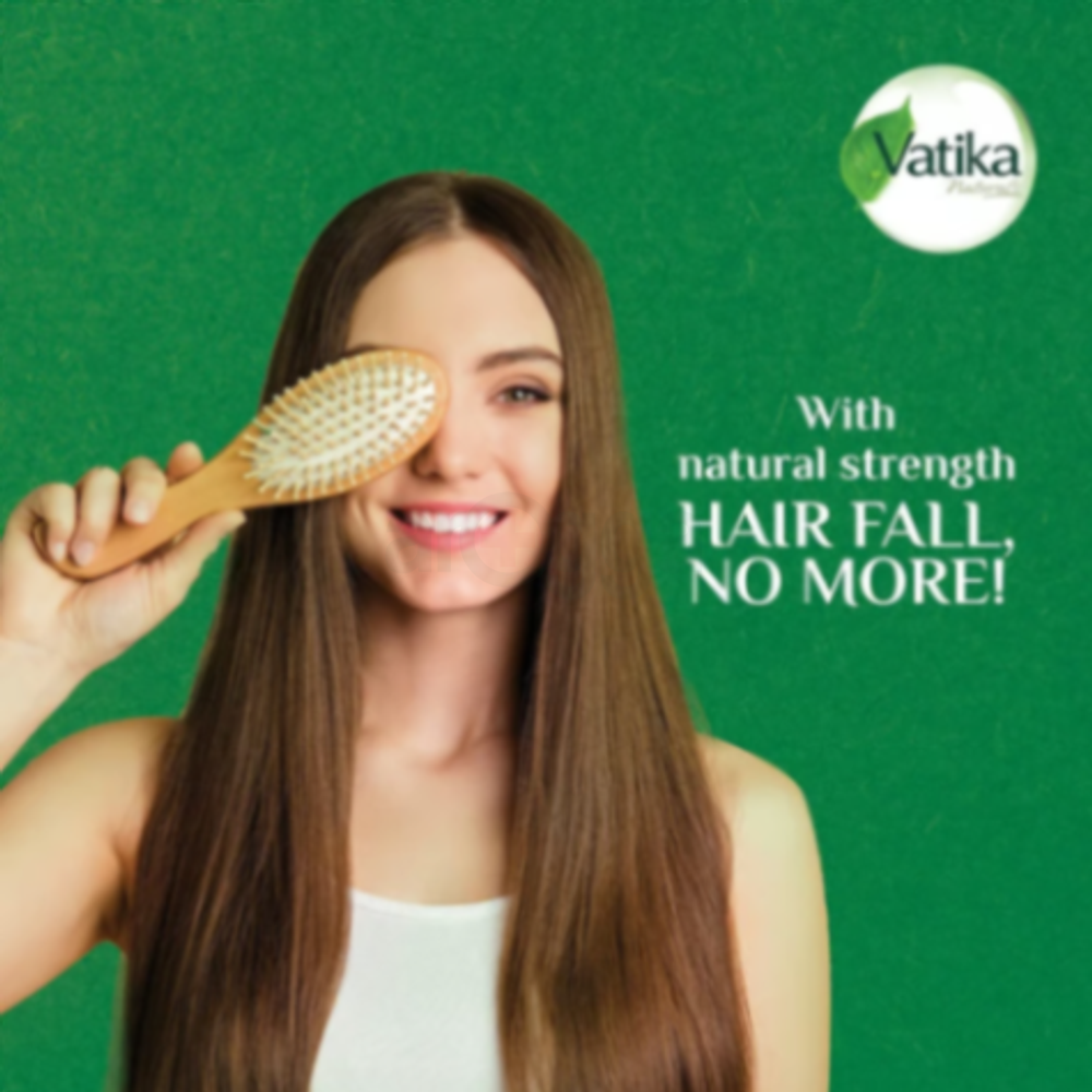 Vatika Naturals Cactus Enriched Hair Oil with Vitamins-A, E, F for Hairfall Control  