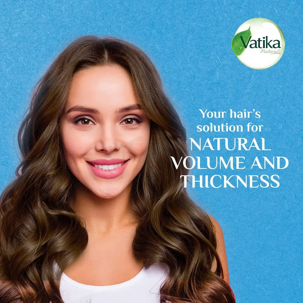 Vatika Naturals Coconut Enriched Hair Oil with Vitamins-A, E, F for Hair Volume & Thickness  