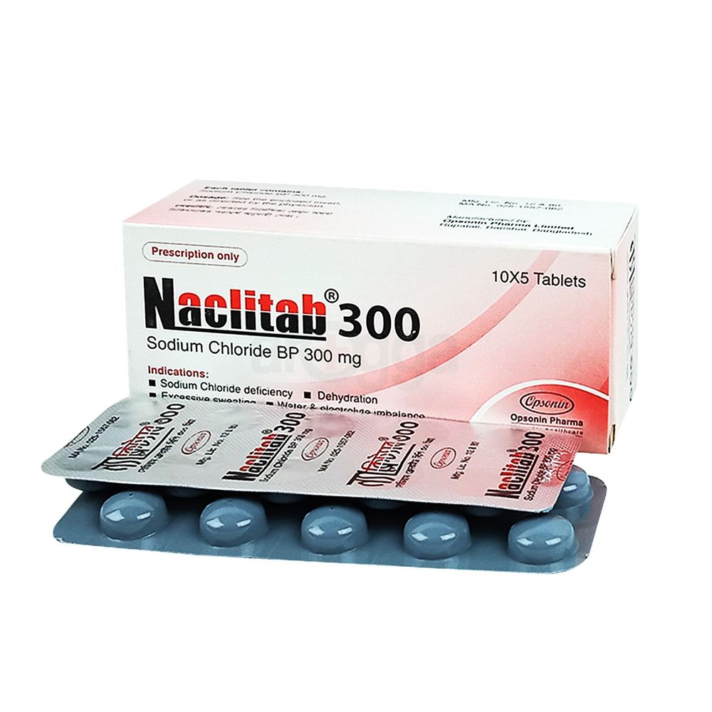 Naclitab 300mg Tablet