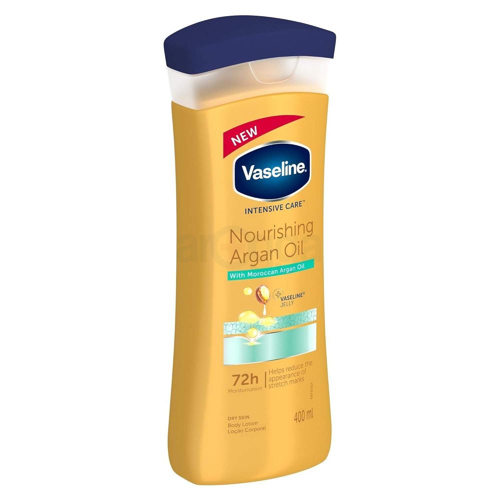 Vaseline Intensive Care Nourishing Argan Oil Moisturising Body Lotion with Moroccan Argan Oil 400ml  
