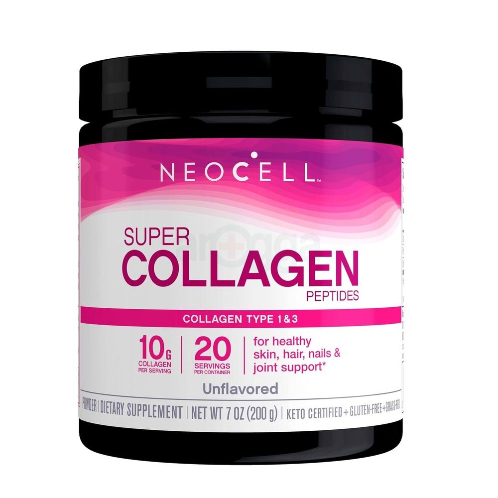 NeoCell Super Collagen Peptides Collagen Type 1 & 3 For Healthy Skin, Hair, Nails & Joint Support 200g  