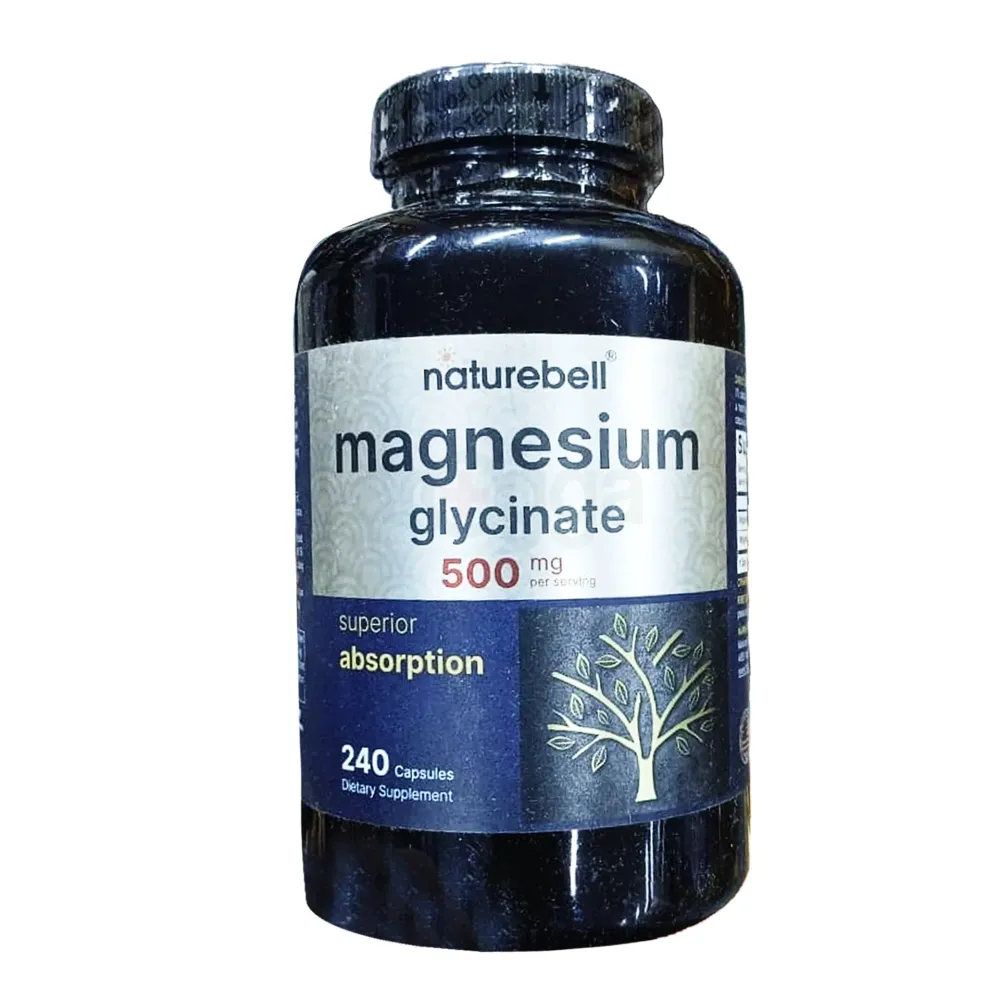 Naturebell Magnesium Glycinate 500mg 240 Capsules  